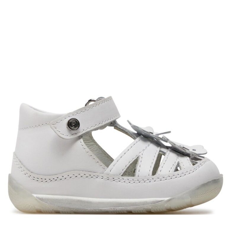 Детски сандали  303875411 - Естествена кожа - Бели Naturino
