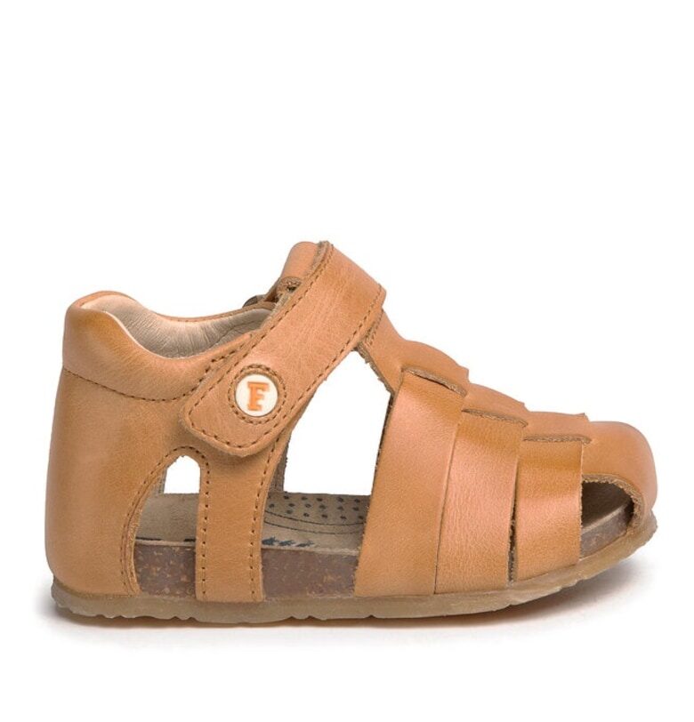 Детски сандали - 35409 -  Естествена кожа - Кафяв Naturino