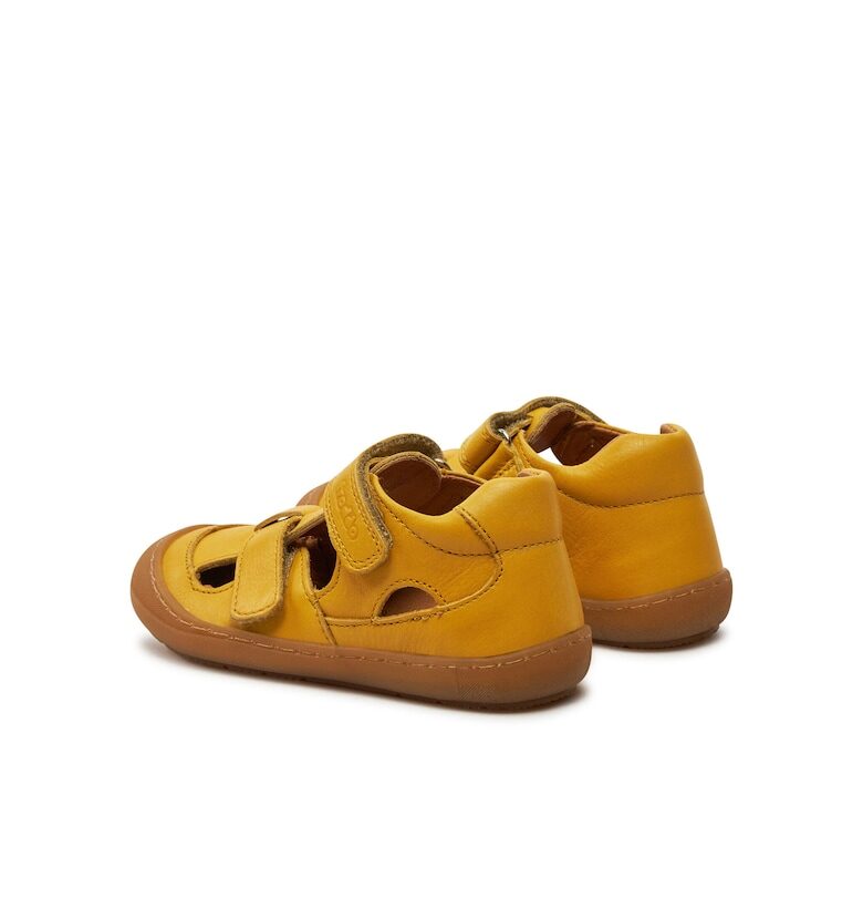 Детски сандали -  887056 - Естествена кожа - Жълти Froddo