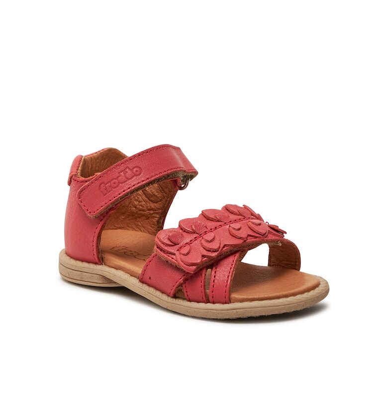 Детски сандали -  887407 - Естествена кожа - Червени Froddo