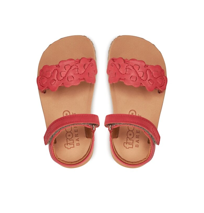 Детски сандали -  888589 - Естествена кожа - Червени Froddo