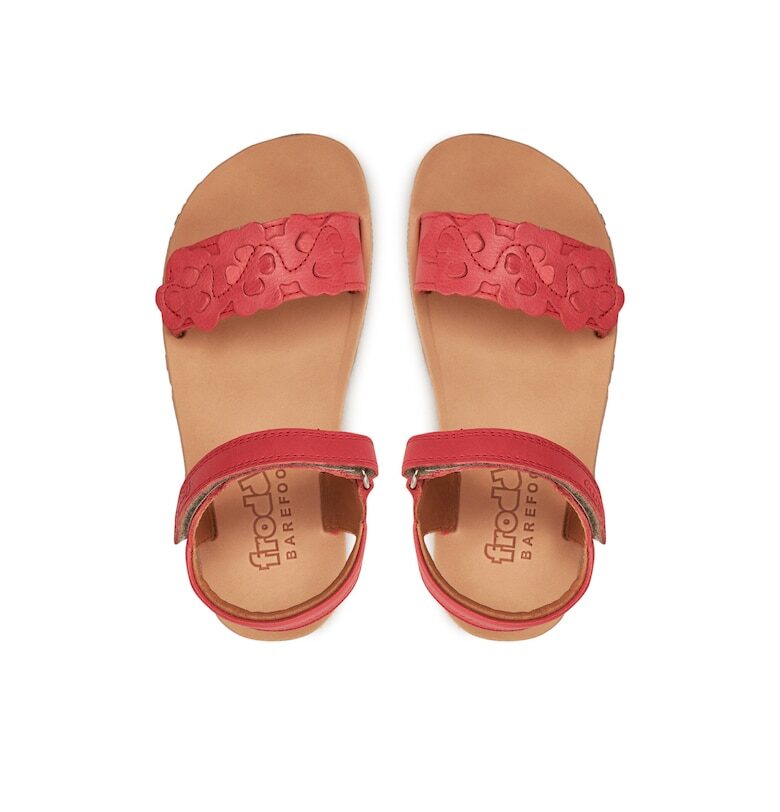 Детски сандали -  888596 - Естествена кожа - Червени Froddo