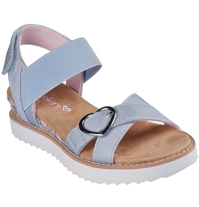 Детски сандали  Miss Desert Kiss Hi - Син Skechers