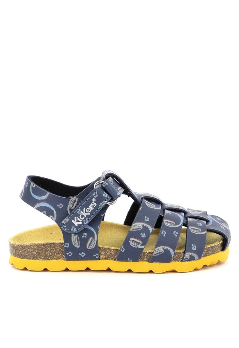 Детски сандали Еко кожа - Тъмносини Kickers