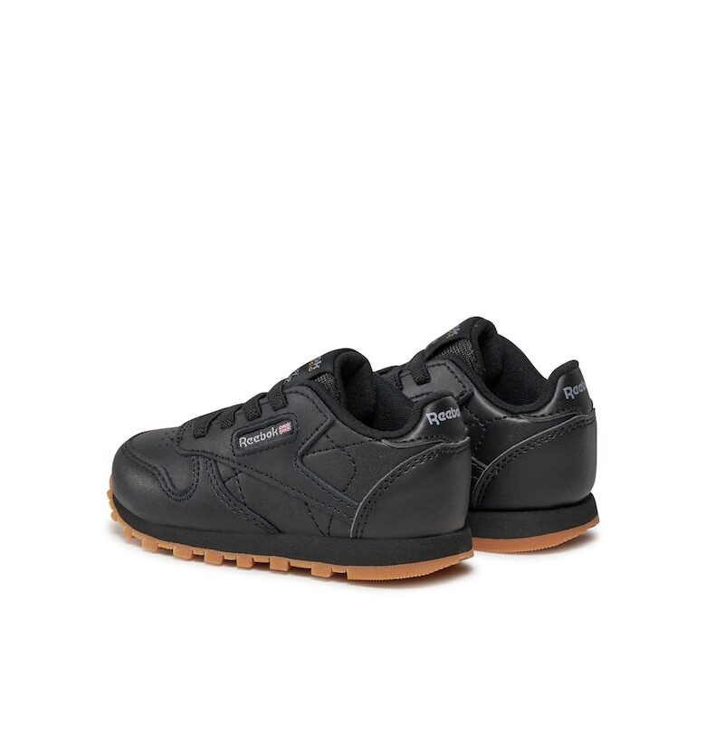 Детски спортни обувки -  302294220 - Черни - Естествена кожа/Синтетика - Черен Reebok