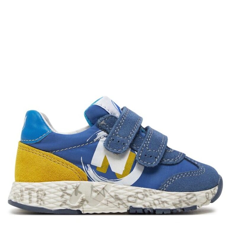 Детски спортни обувки  303875145 - Велур/Текстил - Син Naturino