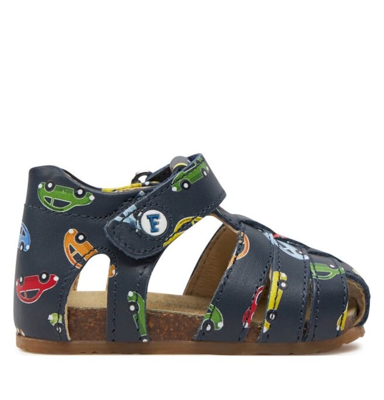 Детски спортни обувки  303875312 - Естествена кожа - Син Naturino