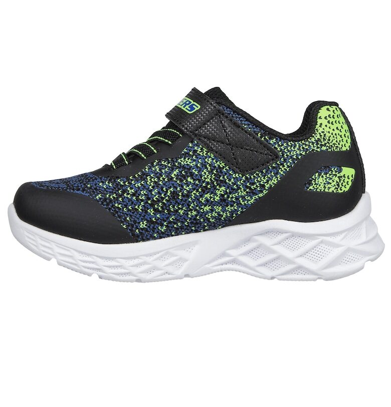 Детски спортни обувки за момче MICROSPEC II 403920N BLACK/BLUE Skechers