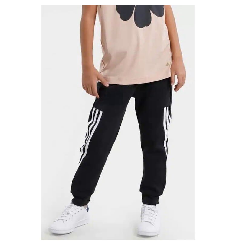 Детски фитнес панталон  Future Icons GT9433 - Черно | Бяло adidas