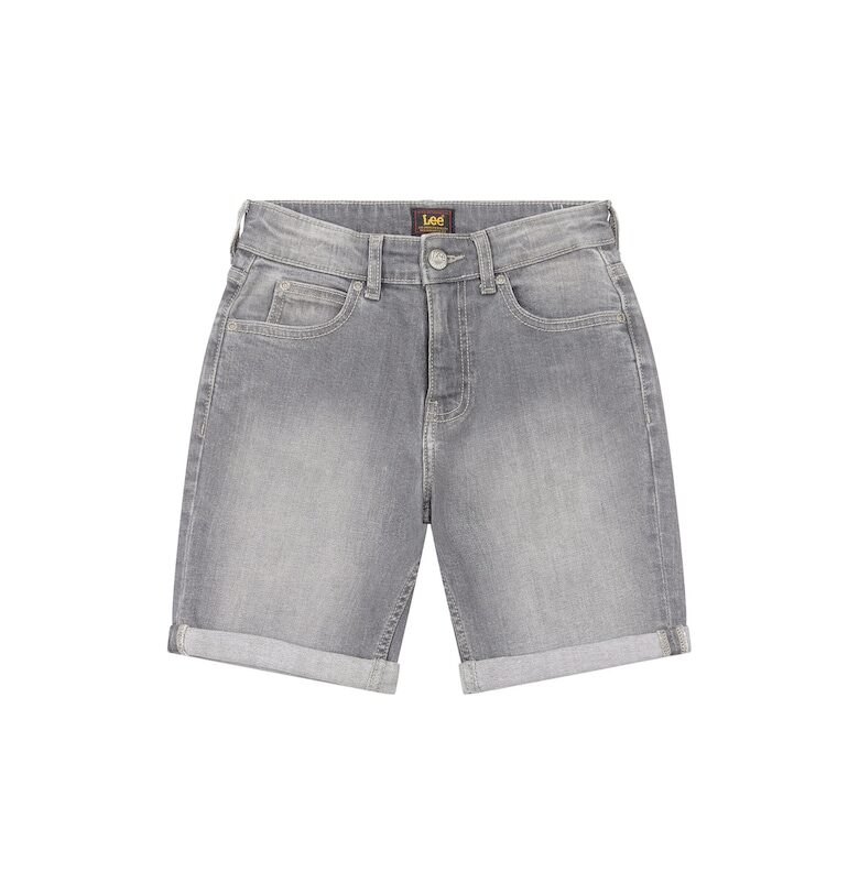 Детски шорти -  Памук - Сив - Сив Lee