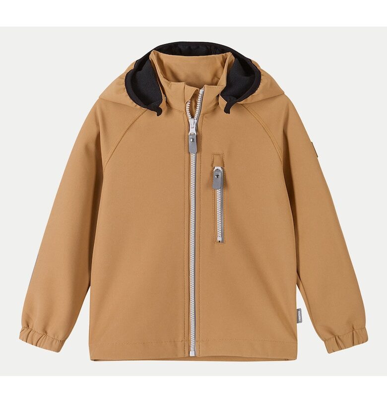 Детско яке -  модел 5100009A - 92% полиестер - 8% еластан - кафяво - Кафяв Reima