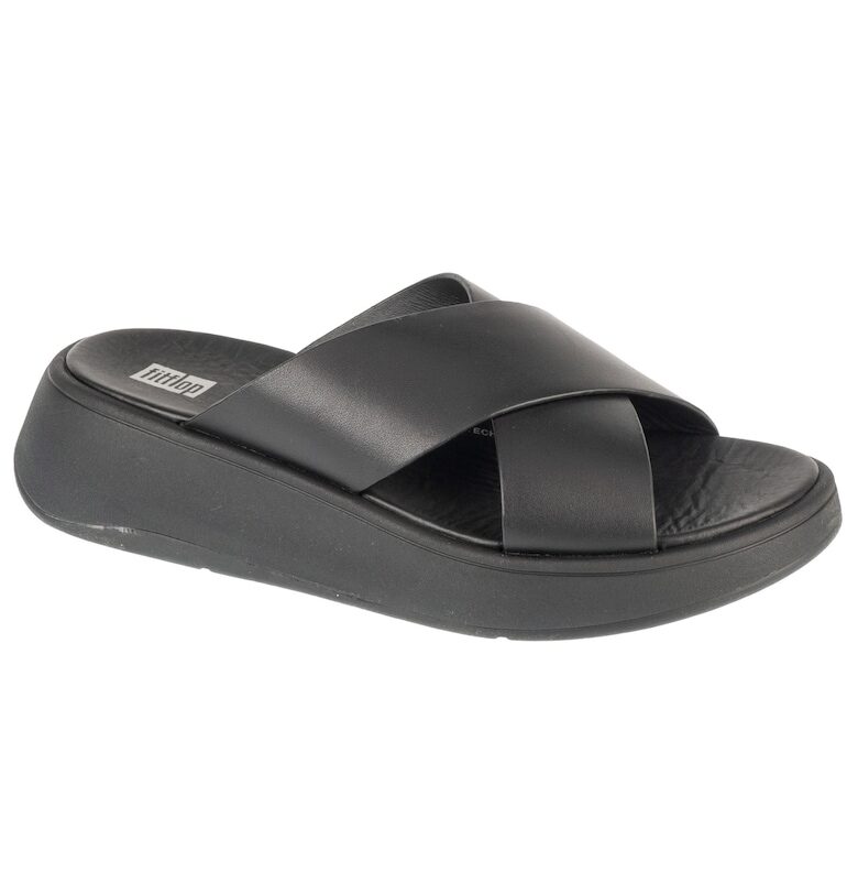 Джапанки -  F-Mode Flatform 1953056 - Черен Fitflop