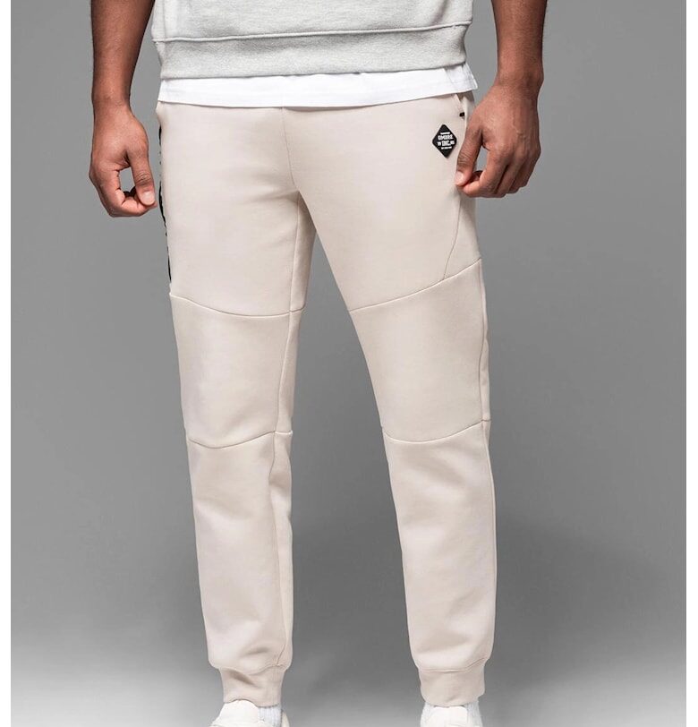 Джогър със скосени джобове - Бежов OMBRE