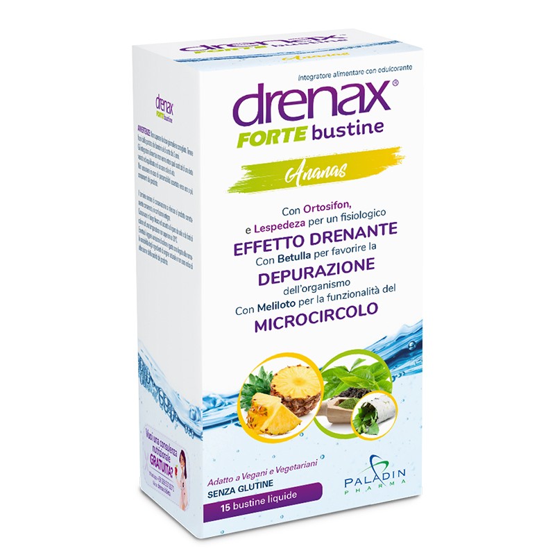Диуретична формула срещу затлъстяване и целулит - Дренакс - Drenax® с ананас