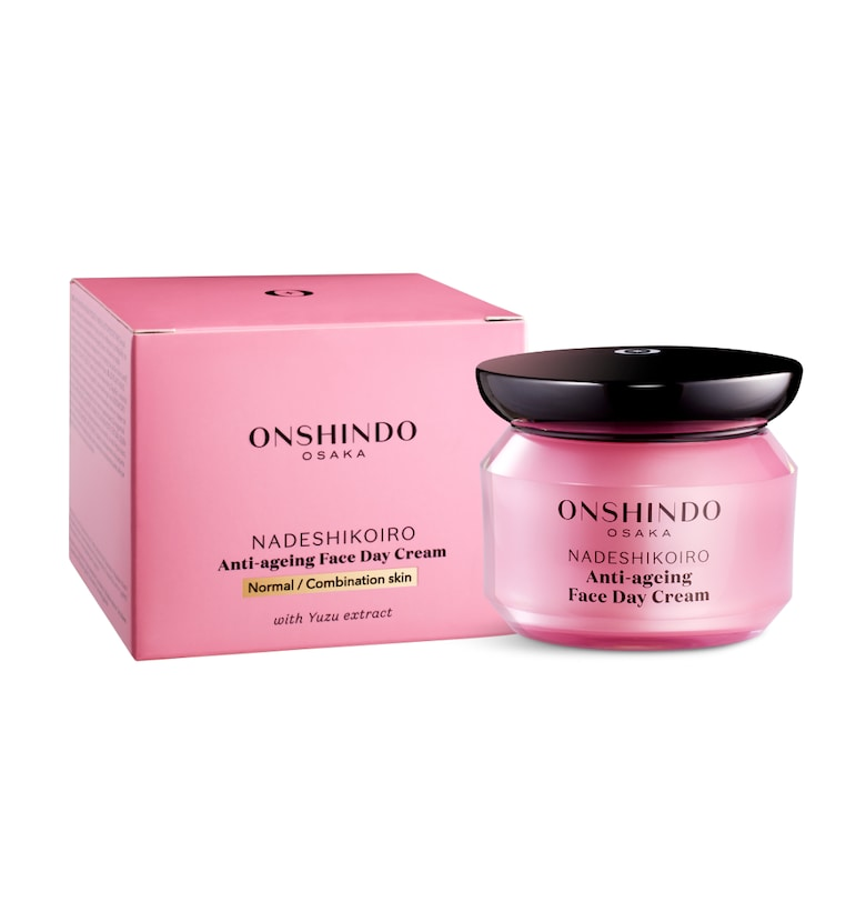 Дневен крем  против бръчки за лице за нормална кожа с екстракт от юзу - за нормална и комбинирана кожа - 50 мл Onshindo Osaka