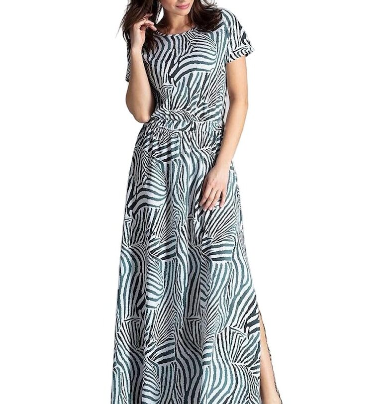 Дневна рокля 5902194369299 - Ленитиф - Полиестер/Еластан - Многоцветна - Lenitif