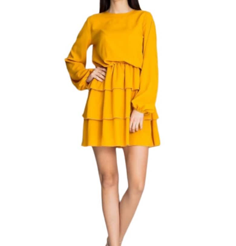 Дневна рокля модел 116346 Фиг Figl