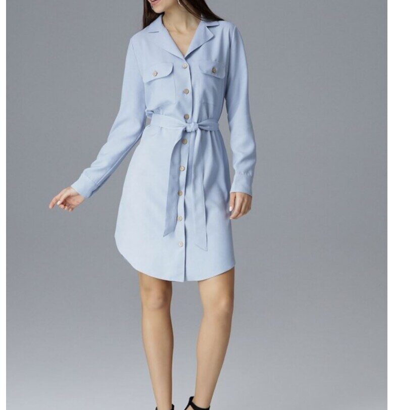 Дневна рокля модел 126026 Фиг Figl