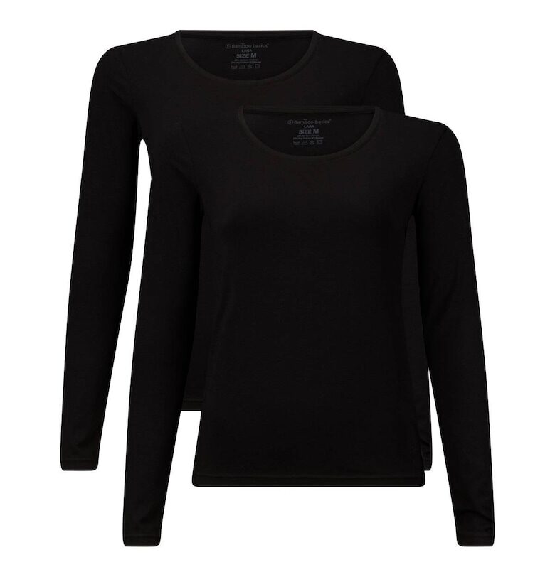 Домашна блуза Lara с овално деколте Bamboo Basics