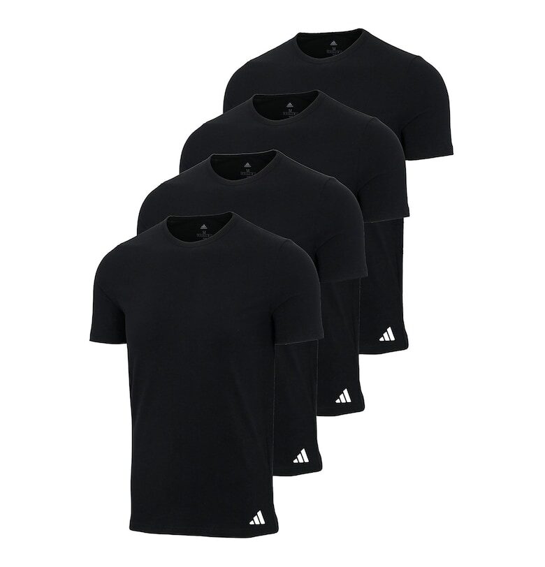 Домашна тениска - 4 броя - Черен adidas