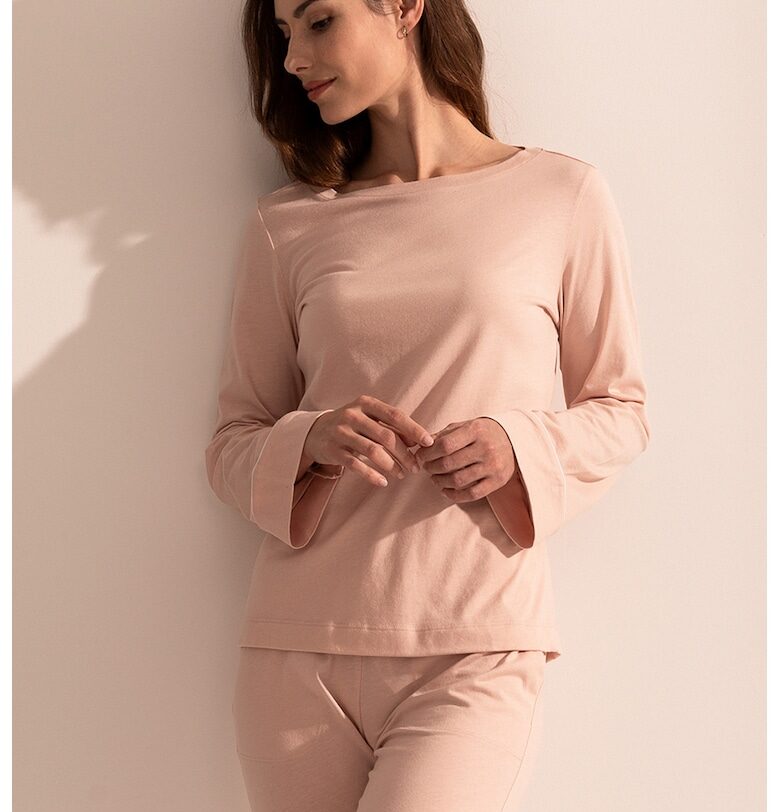 Дълга пижама Ana с модал Sofiaman