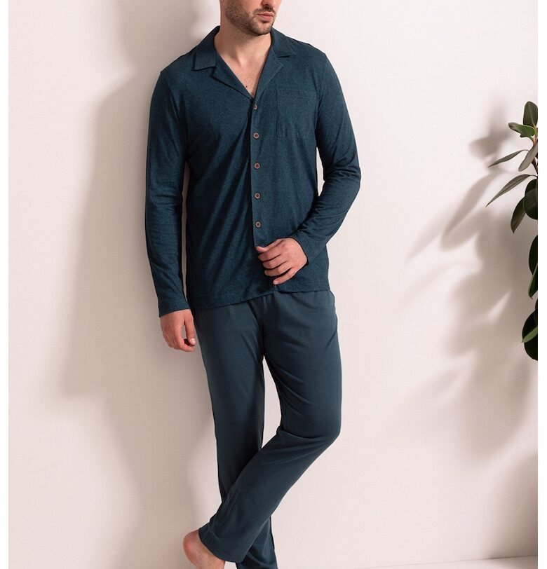 Дълга пижама Garet от модал и памук Sofiaman