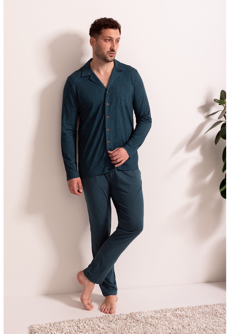 Дълга пижама Garet от модал и памук Sofiaman