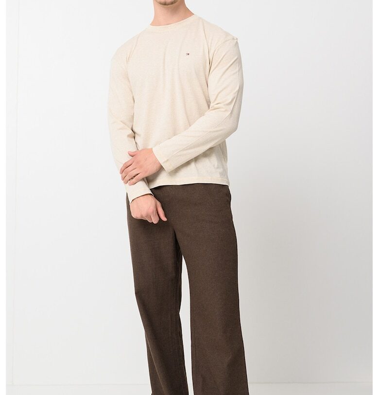 Дълга пижама с лого Tommy Hilfiger