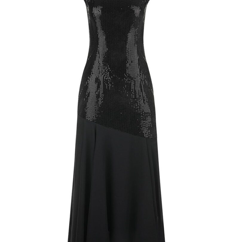 Дълга рокля с пайети DiKa