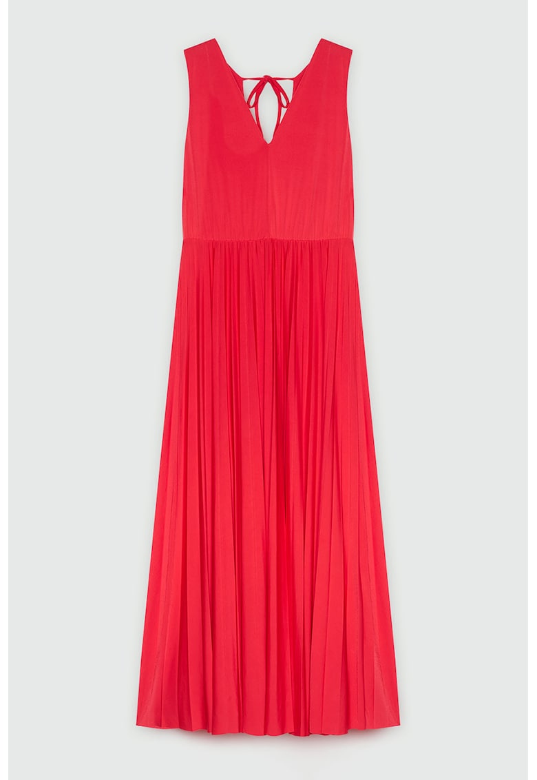 Дълга рокля с шпиц - Корал Fiorella Rubino