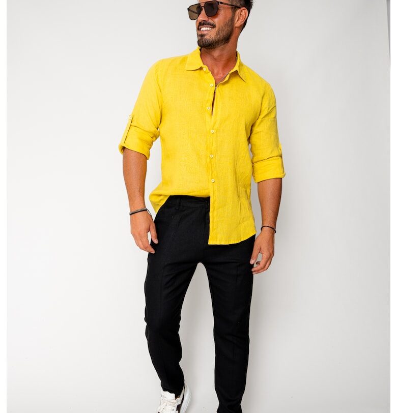 Дълги панталони в IN Slim Black 17843 - Черен uFIT