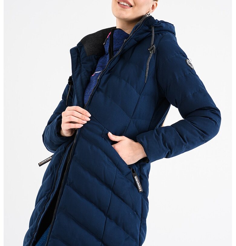 Дълго зимно яке Clarisana - Тъмносин Anapurna