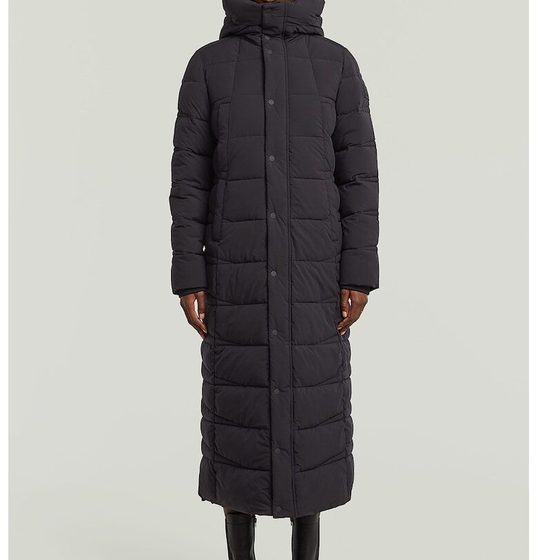 Дълго подплатено яке - Черен G-STAR