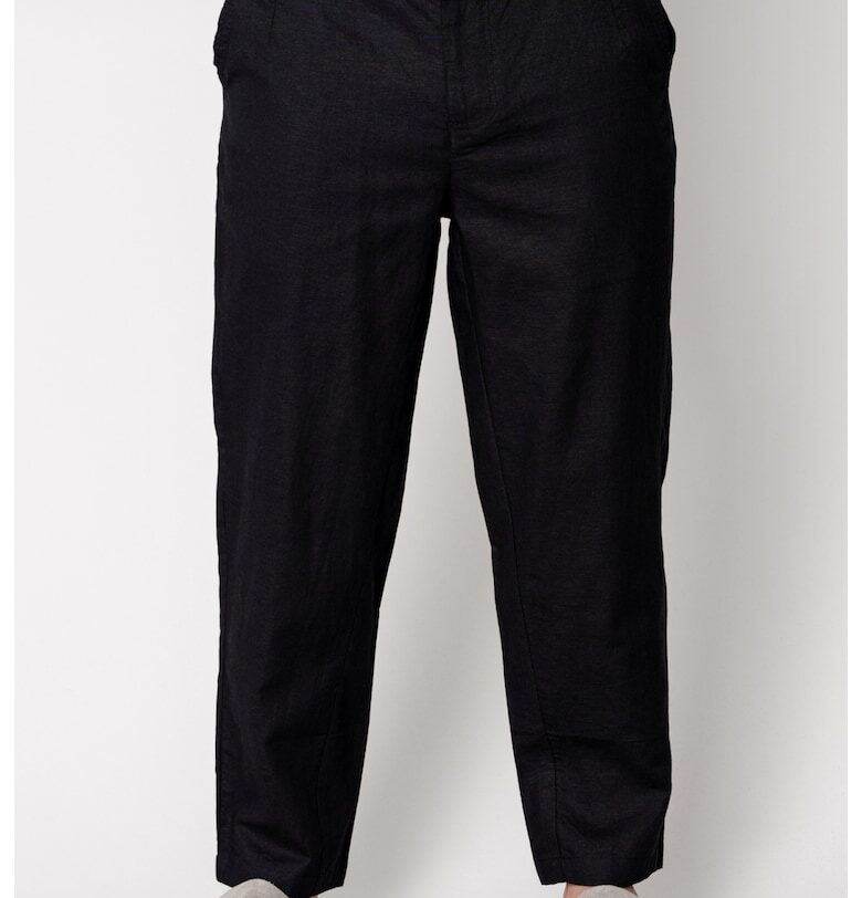 Дълъг IN панталон с копчета Черен 17613 - Черен uFIT