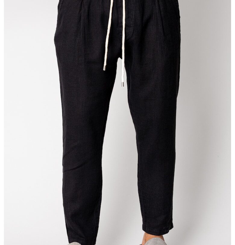 Дълъг панталон IN - С връзки - Черен - Черен uFIT