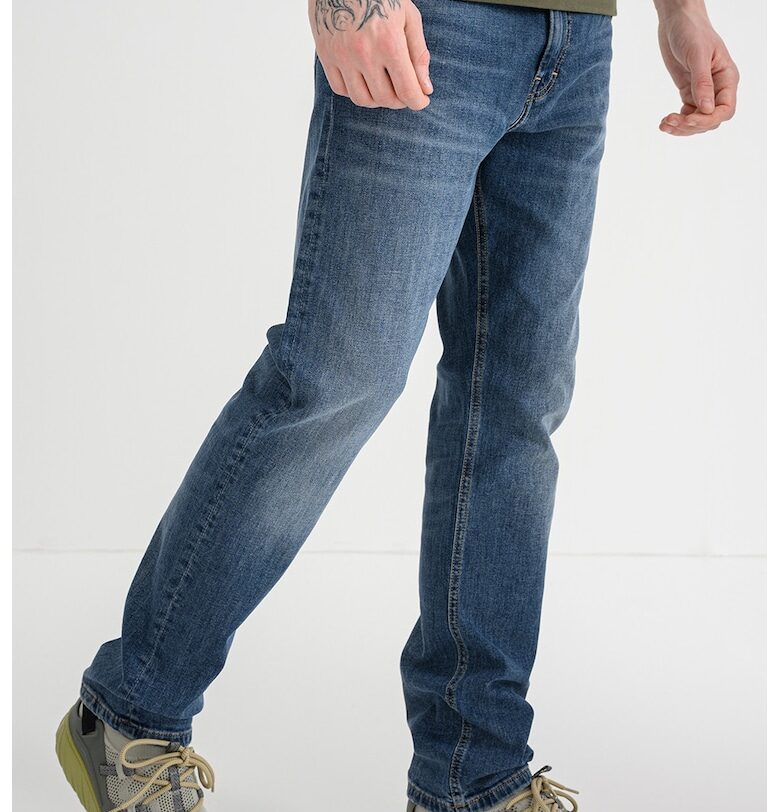 Дънки 840 с миди талия - Син меланж Karl Lagerfeld