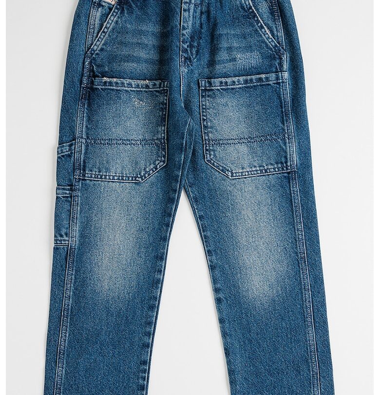 Дънки Berr с пришити джобове - Син меланж Diesel