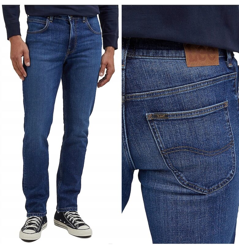 Дънки  Brooklyn - сини - Син Lee