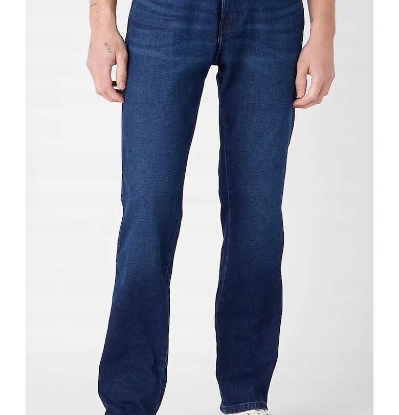 Дънки  Frontier - памук/еластан - тъмносин - Тъмносин Wrangler