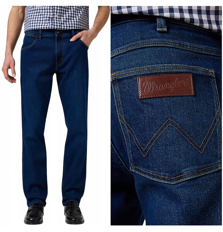 Дънки  Greensboro еластични cosmic - Син Wrangler