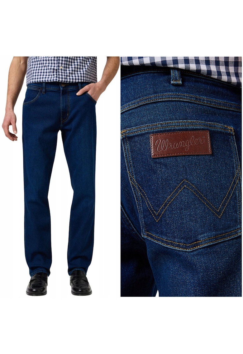 Дънки Greensboro еластични cosmic - Син Wrangler