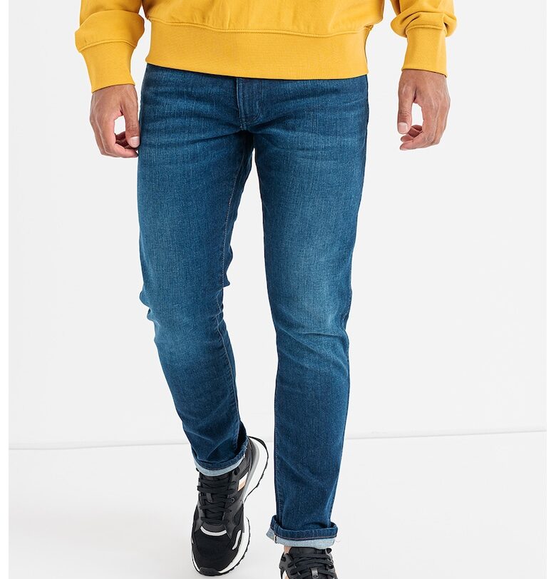 Дънки Larston по тялото - Тъмносин Wrangler