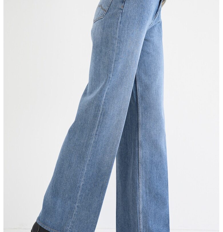 Дънки Luise с модал и лиосел с широк крачол - Светлосин Mustang