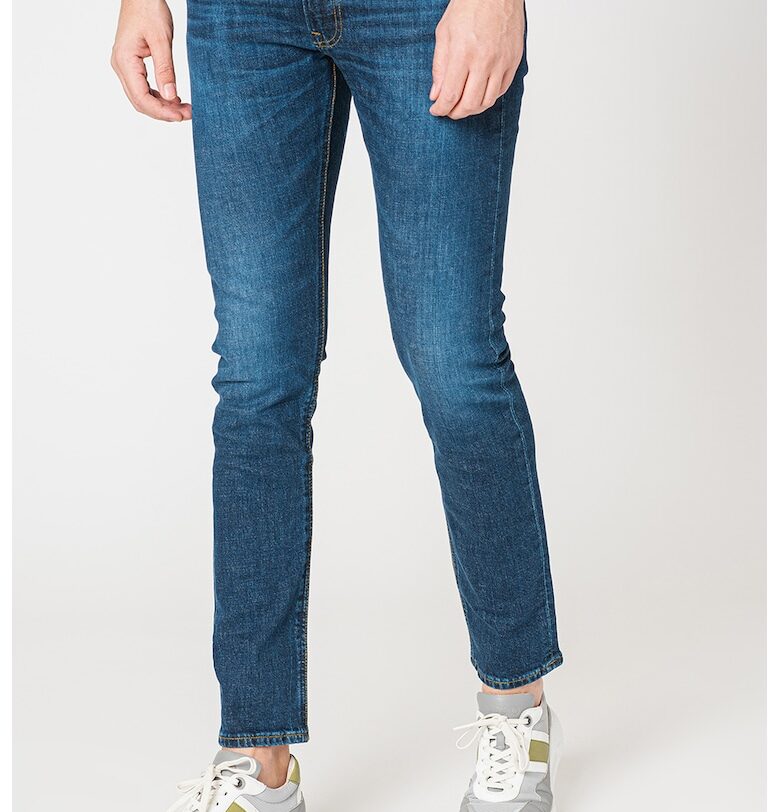 Дънки Luke по тялото с ниска талия - Тъмносин Lee