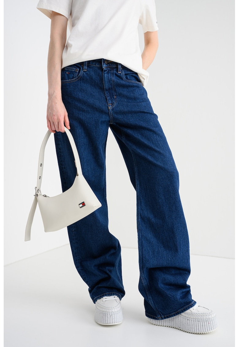 Дънки Mia със свободна кройка - Тъмносин Tommy Jeans