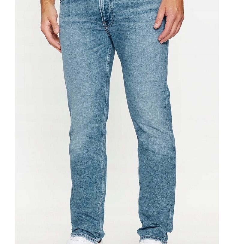 Дънки  Rider Slim - сини - рециклиран деним - стеснена кройка Lee