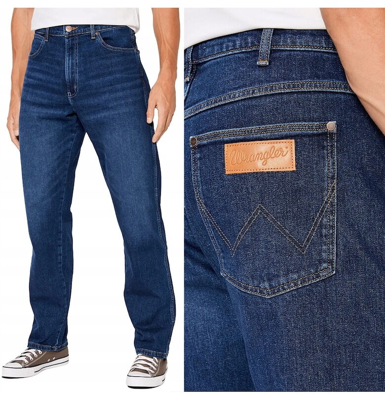 Дънки Wrangler  880 - тъмносини - Син Frontier