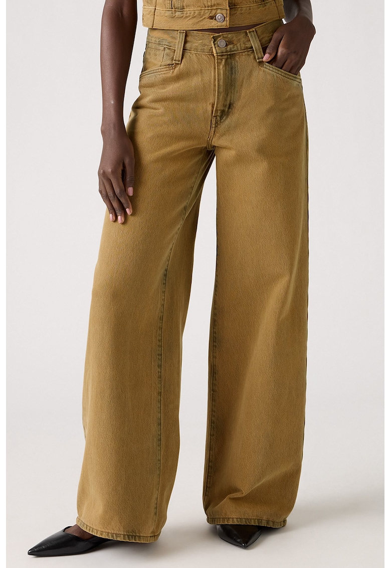 Дънки Youth с широк крачол - Карамел Levis