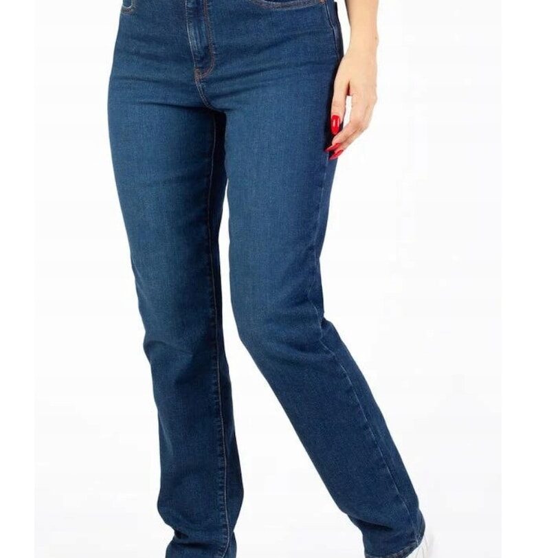 Дънки дамски  She Wolf - памук/полиестер/еластан - син - Wrangler