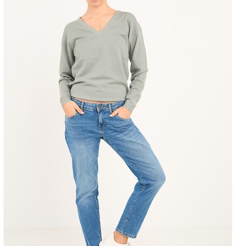 Дънки деграде Boyfriend - Пастелносин Lee Cooper